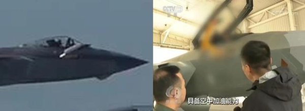近距拍摄歼20“受油探头”，从骨干到主力，展示力度水涨船高