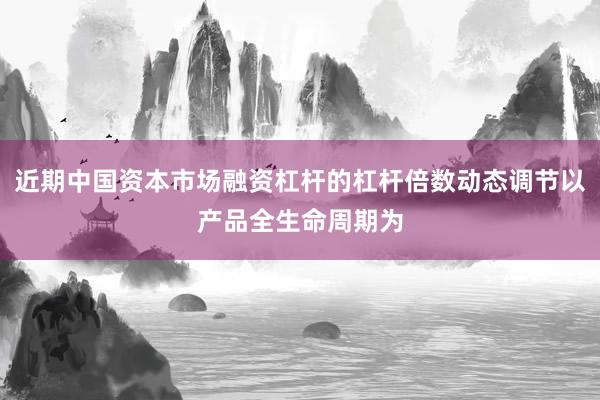 近期中国资本市场融资杠杆的杠杆倍数动态调节以产品全生命周期为