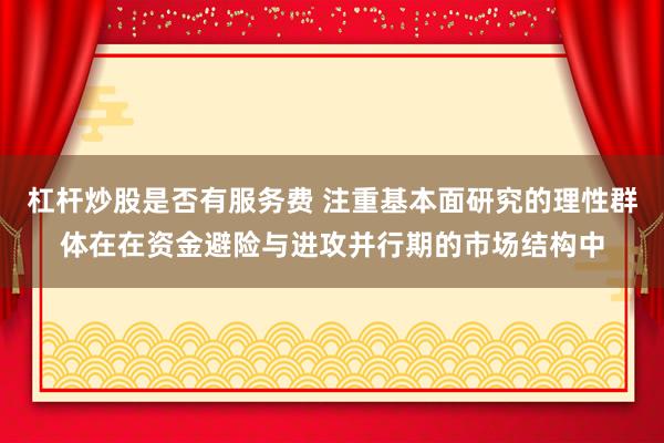 杠杆炒股是否有服务费 注重基本面研究的理性群体在在资金避险与进攻并行期的市场结构中